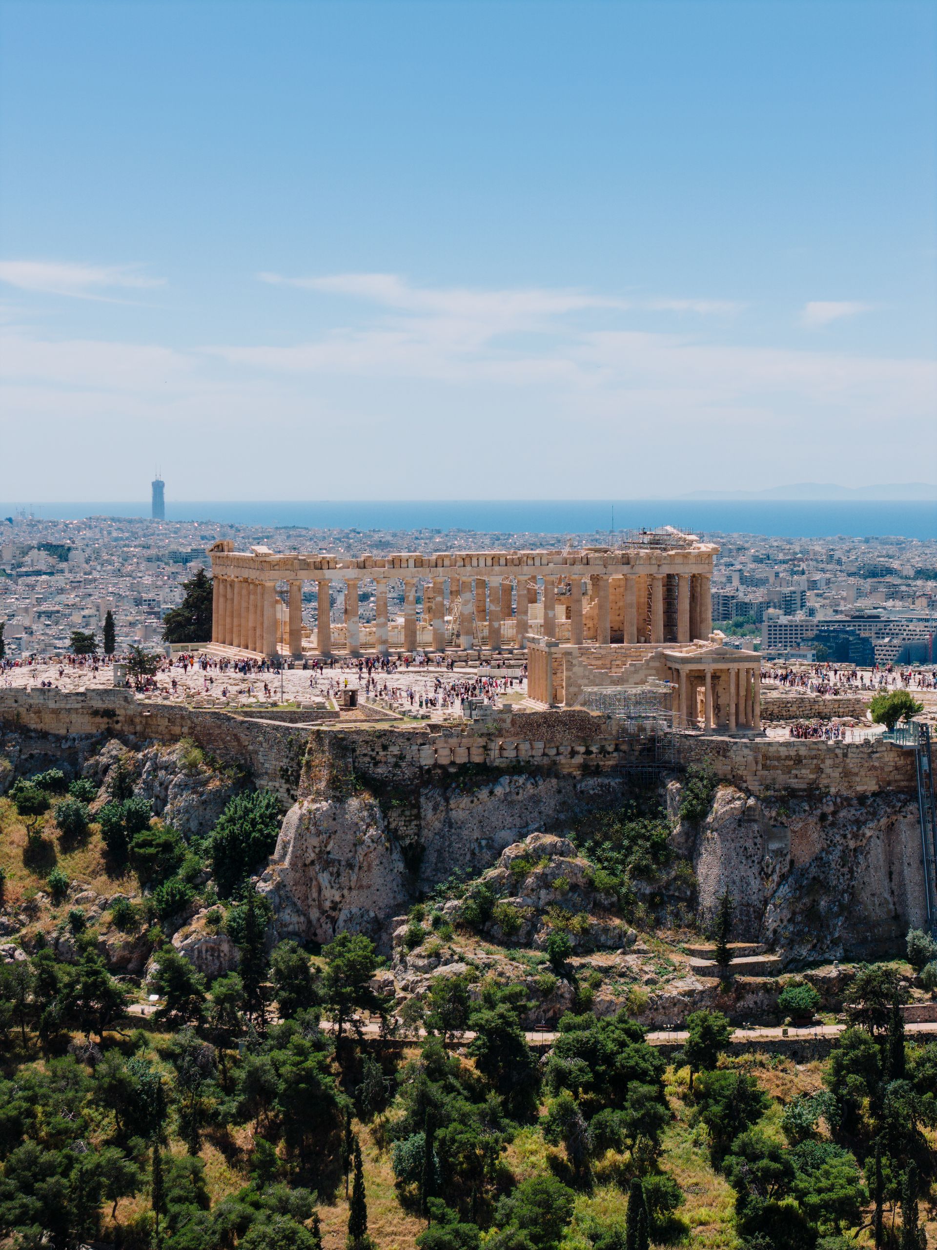 Roma y Atenas con islas griegas